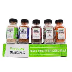 FreshJax Smoked Spices gift Set, (Set of 5)