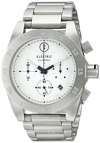 Electric Mens EW0030010002 DW01 Stainless Steel Band Analog Display Japanese Quartz Silver Watch