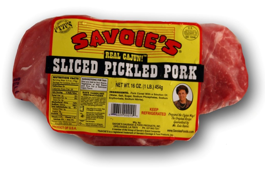 SAVOIE\'S Savoies Sliced Pickled Pork (5 Units Included per Order)