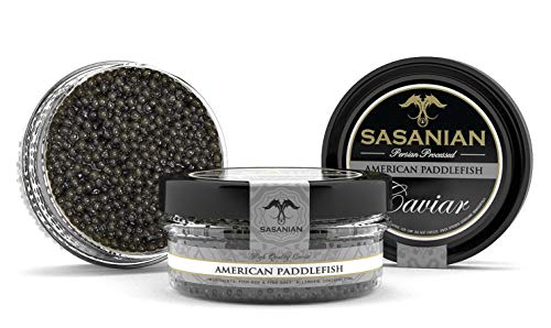 Caviar & Caviar Premium Fresh American Wild Spoonbill Paddlefish caviar 1kg (Tin)