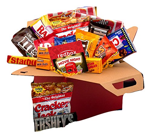 The Gift Basket Gall college Students Study Break Movie gift Box