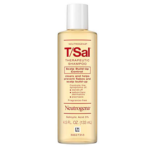 Neutrogena T/SAL Therapeutic Shampoo for Scalp Build-Up Control with Salicylic Acid, Scalp Treatment for Dandruff, Scalp Psorias
