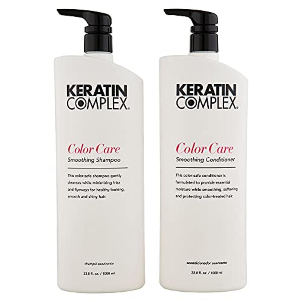 Keratin Complex Color Care Shampoo and Conditioner Set, 33.8 Fl Oz
