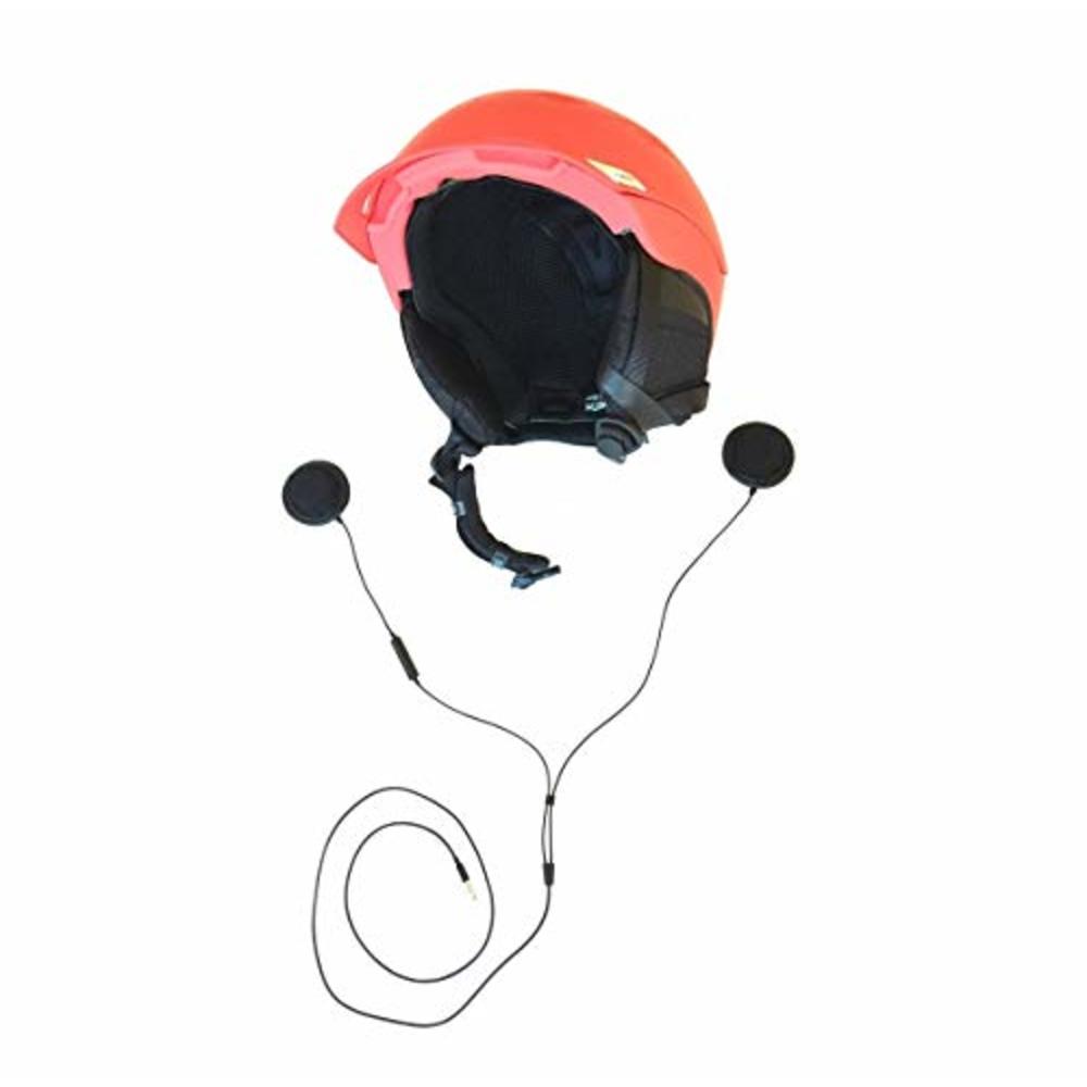 KOKKIA iGear : Sports/Motorcycle Helmet Earphones with Remote Control and Microphone, Compatible with Apple iPod, iPhone, iPad, 