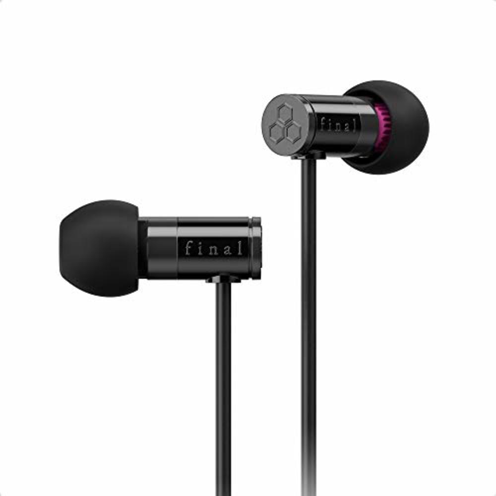 final E1000 in-Ear Isolating Earphones, 6.4mm Dynamic Driver, Hires Certified, Durable Cable, Award Winning, Designed in Japan (