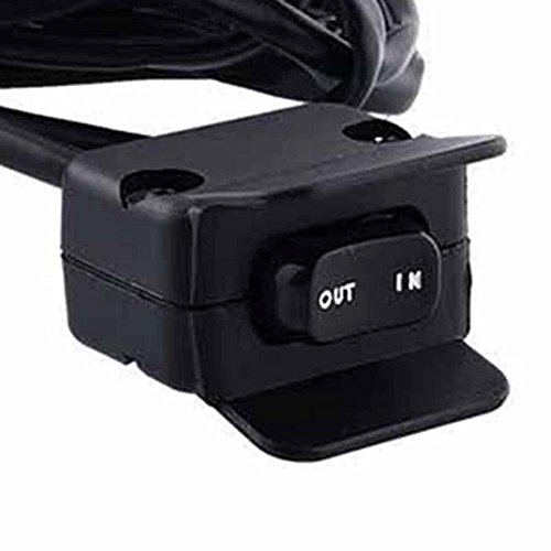 ZHUOTOP Heavy Duty Handlebar Control Line Winch Rocker Switch Handlebar Control Warn For ATV/UTV