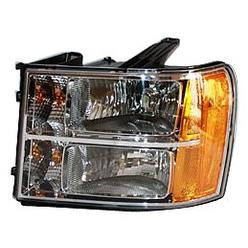 TYC Left Headlight Assembly Compatible with 2007-2013 GMC Sierra Pickup