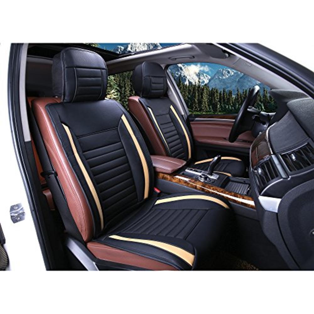 Alpena Masque 63061 Luxury Series Tan Luxury Series Seat Cover, 1 Pack