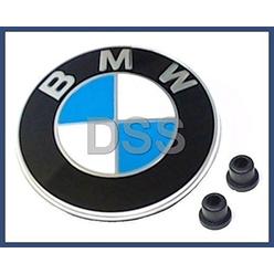 BMW "BMW Genuine Hood Roundel Emblem with 2 Grommets for All Model and for Trunk of E32/e38 7-series From 86 - 01, E34 5-series From