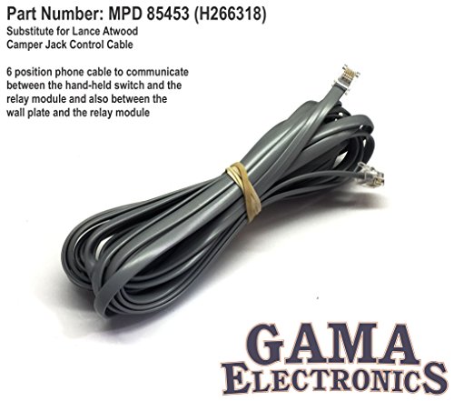 GAMA Electronics Substitute for Lance Atwood Camper Jack Control Cable