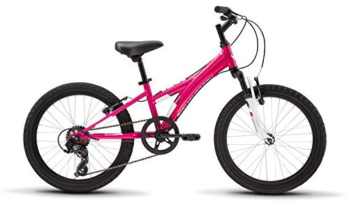 Diamondback Bicycles Tess 20 Youth Girls 20" Wheel Mountain Bike, Pink