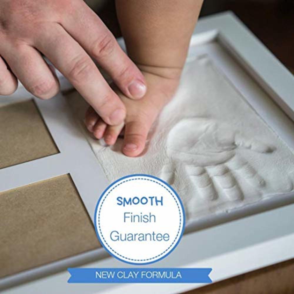 Bubzi Co Baby Handprint and Footprint Makers Kit Keepsake For Newborn Boys & Girls, Baby Girl Gifts & Baby Boy Gifts, New Mom Baby Shower