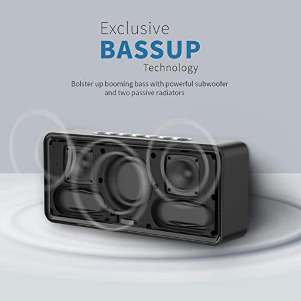 DOSS Bluetooth Speaker, DOSS SoundBox XL 32W Bluetooth Home Speakers, 20W Louder Volume, DSP Technology with 12W Subwoofer, Wireless 