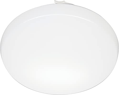 Lithonia Lighting FMLRL 20840 M4 4000K 14-Inch Dimmable Round LED Flush Mount, 1600 Lumens, 120 Volts, 24 Watts, Damp Listed, Wh