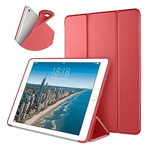 DTTO Case for iPad Mini 4,(Not Compatible with Mini 5th Generation 2019) Ultra Slim Lightweight Smart Case Trifold Stand with Fl