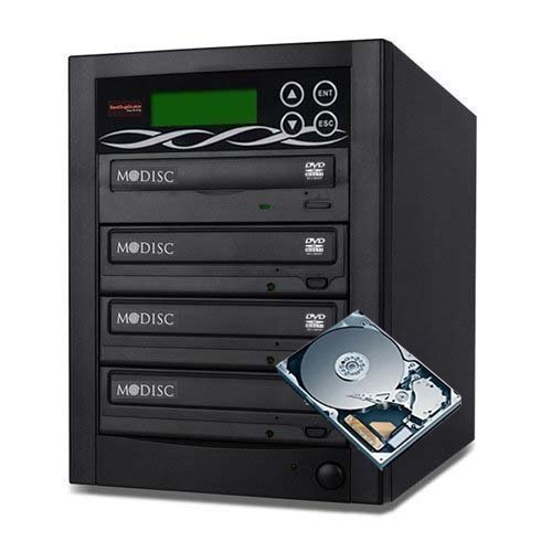 Bestduplicator Pro Hd Series - 5 Target External Disc DVDcd Duplicator Built-in 500gB Hard Disk Drive & 24x Burners
