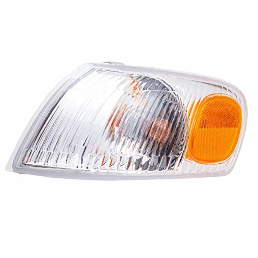 Aftermarket Replacem Park Signal Corner Marker Light Lamp Lens Driver Replacement for 98-00 Toyota Corolla 81520-02040