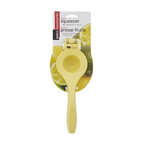 Amco 8-Inch Two-in-One Citrus Squeezer
