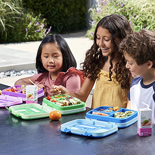Bentgo Kids Children’s Lunch Box - Leak-Proof, 5-Compartment Bento-Style Kids Lunch Box - Ideal Portion Sizes for Ages 3 to 7 -