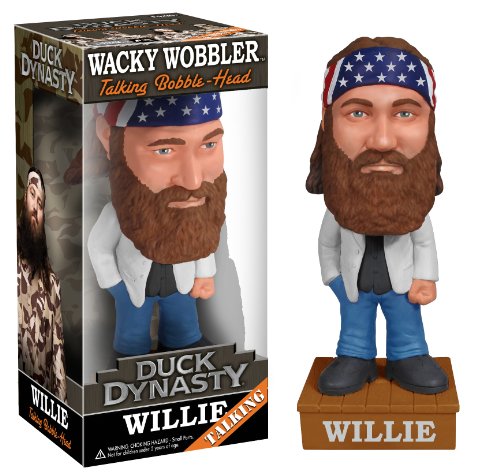 POP Funko Duck Dynasty Willie Robertson Talking Wacky Wobbler