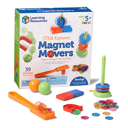 Learning Resources STEM Explorers - Magnet Movers, Develops Critical Thinking Skills, STEM Certified Toys, Educational Preschool