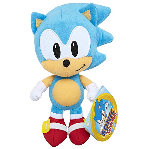 sonic the hedgehog 7" sonic plush figure