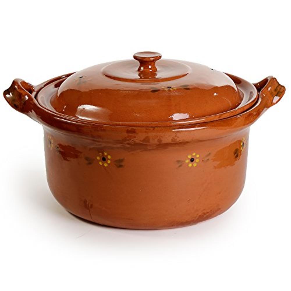 Ancient Cookware® Mexican Clay Pot, Extra Large, Terracotta