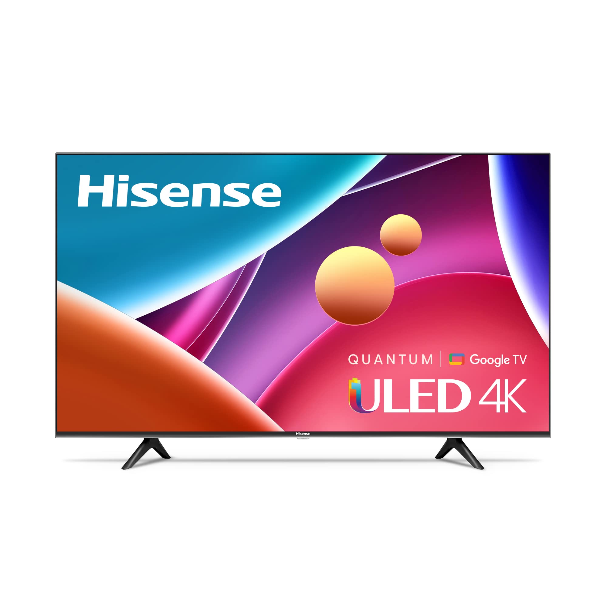 Hisense ULED 4K Premium 50U6g1 Quantum Dot QLED Series 50-Inch Smart google TV, Dolby Vision Atmos, Voice Remote, compatible wit