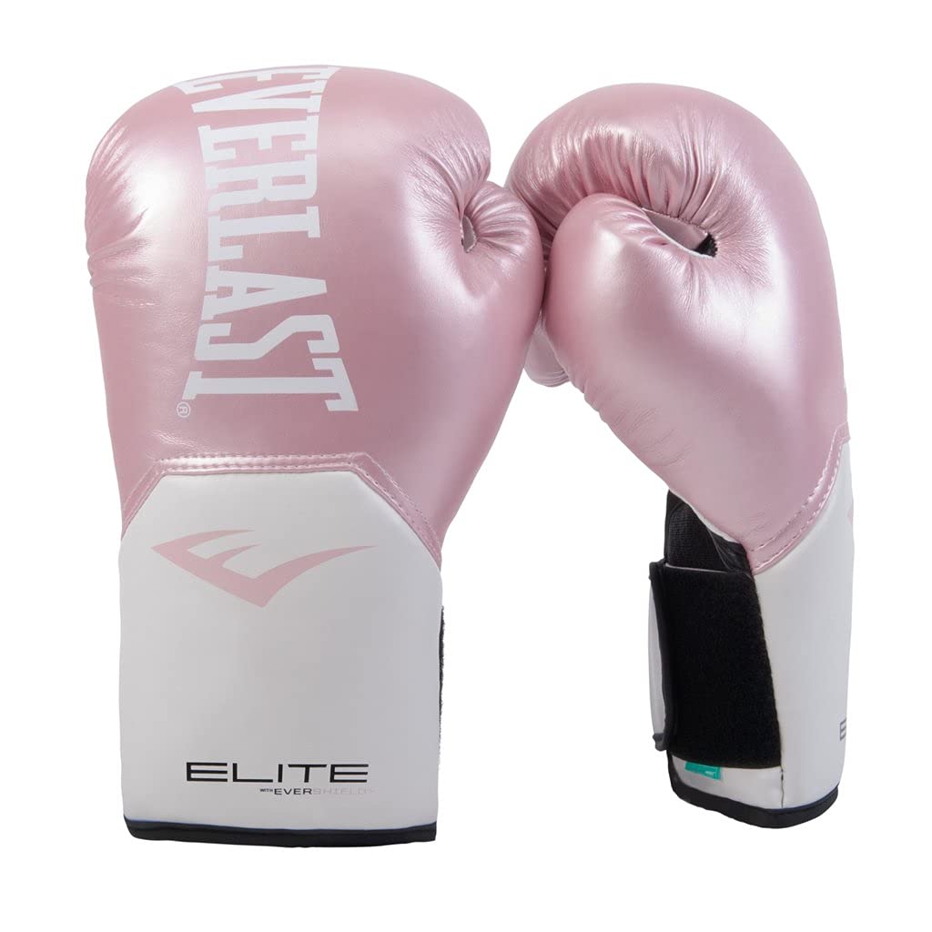 Everlast&reg; Everlast Elite Pro Style Training gloves, PinkWhite, 8 oz