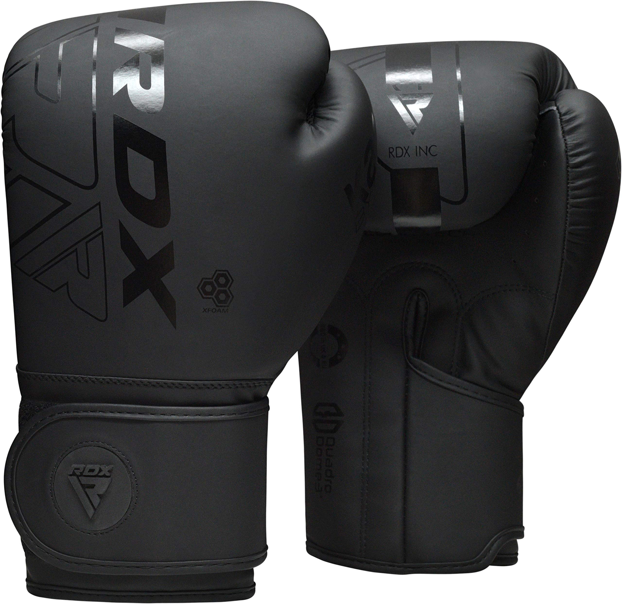 RDX Boxing gloves Men Women, Pro Training Sparring, Maya Hide Leather Muay Thai MMA Kickboxing, Adult Heavy Punching Bag gloves 
