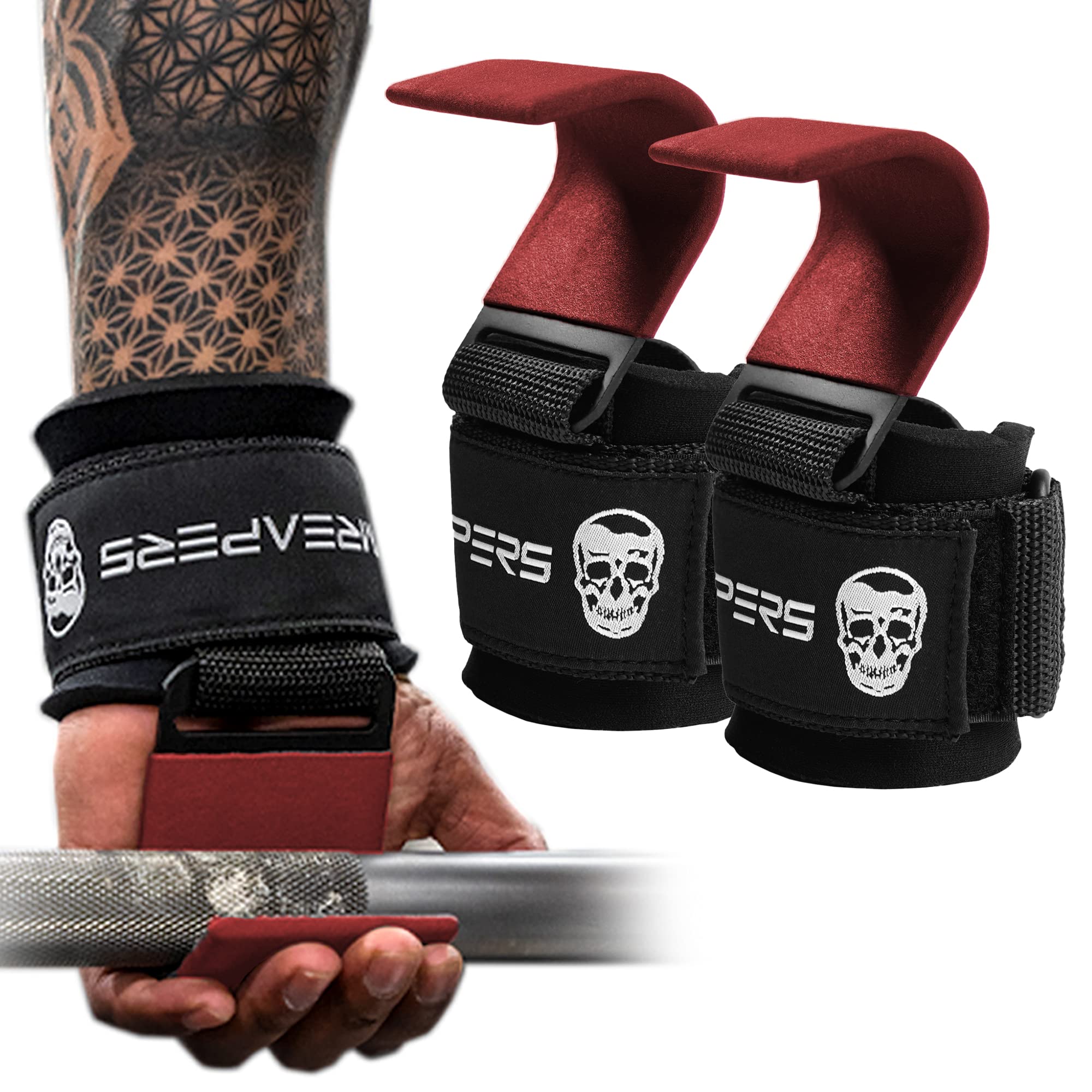 Wrist Straps Weightlifting V&K Weight Lifting Wrist Straps With