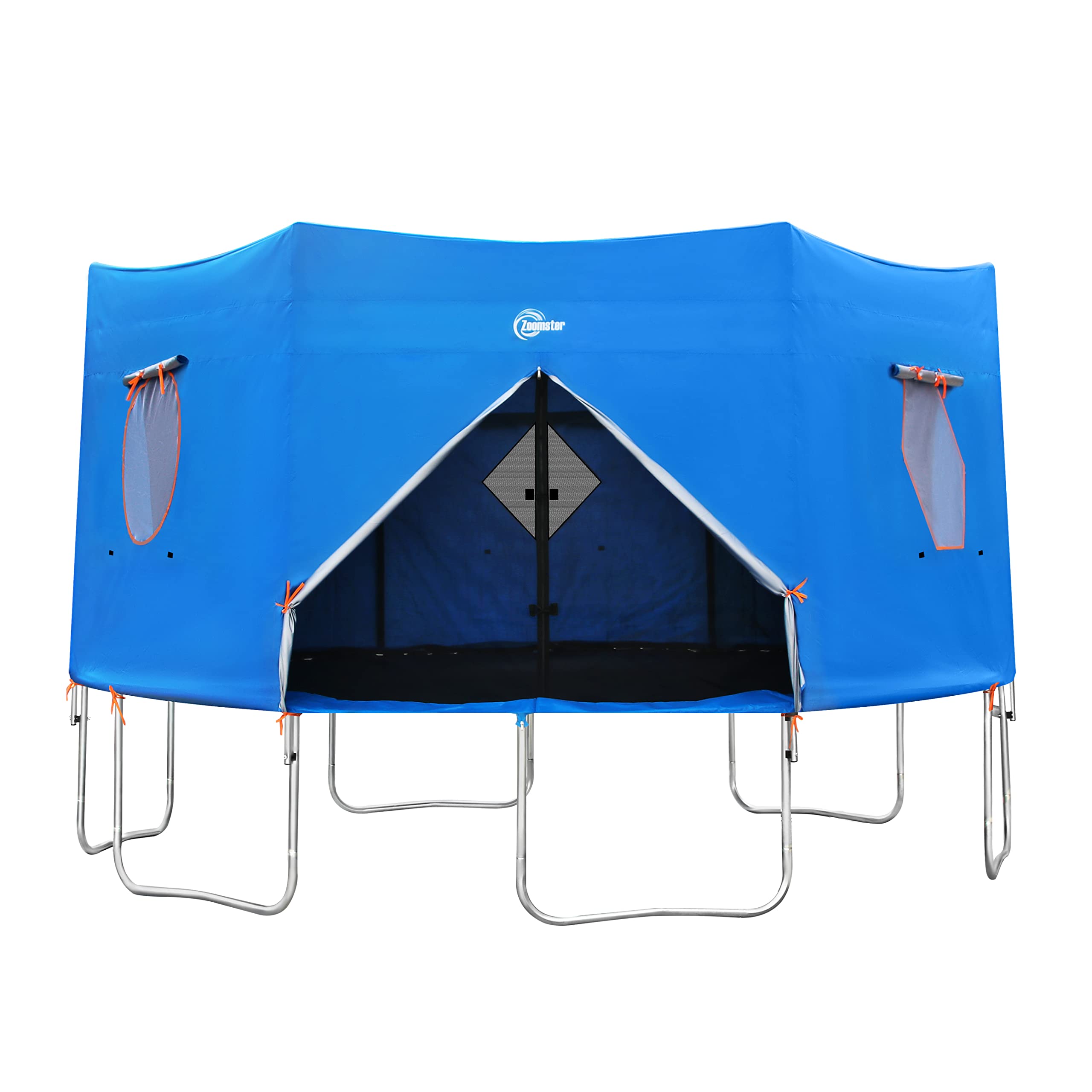 Zoomster 15FT Trampoline Tent, Fits for 6 Straight Pole Round Trampoline, Trampoline Tent cover (Tent Only)