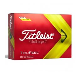 Titleist TruFeel golf Ball, Yellow, One Dozen