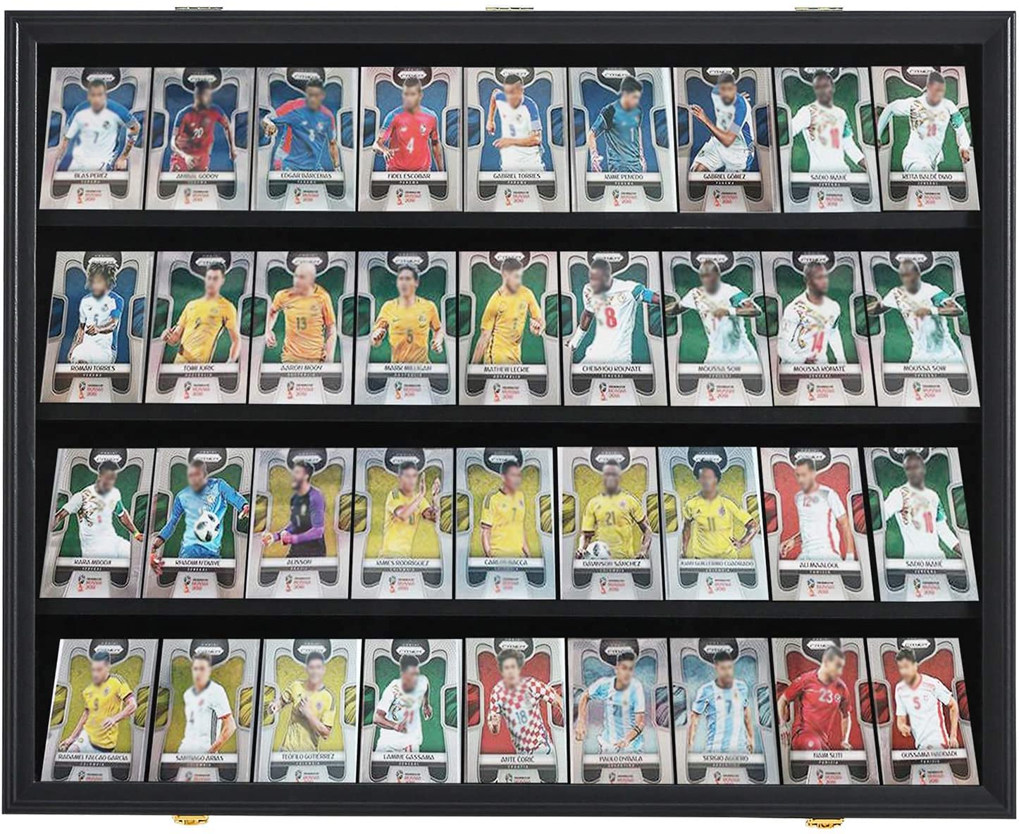display case for sports cards Large 70-Card Display Case