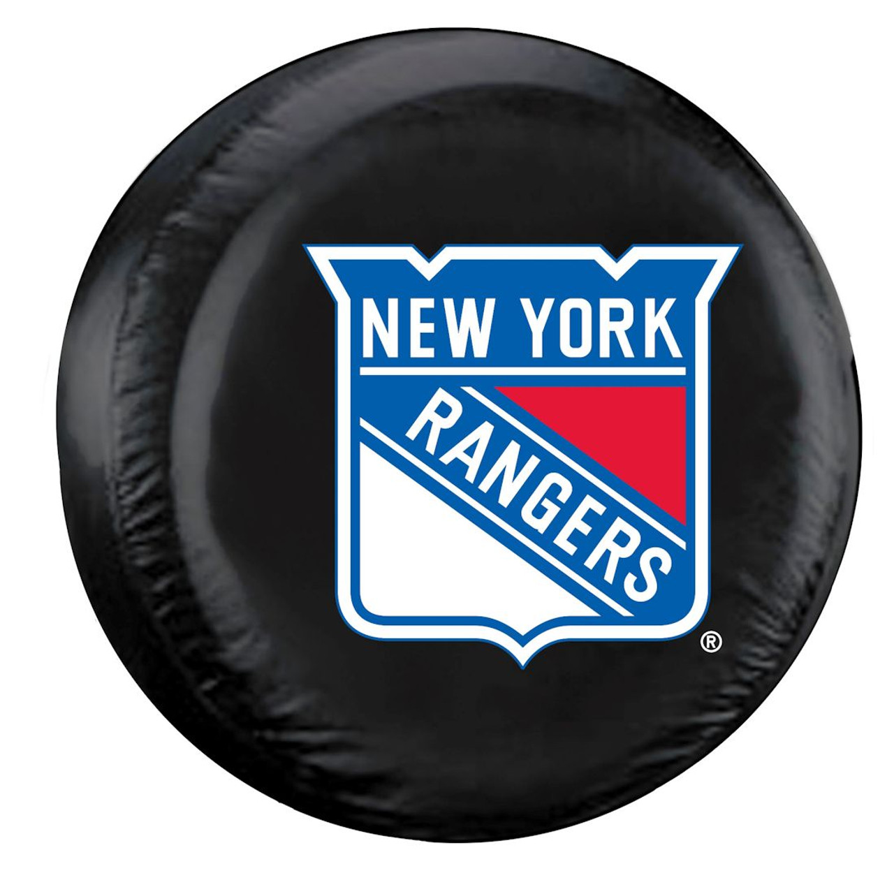 Fremont Die New York Rangers Tire Cover Standard Size Black CO