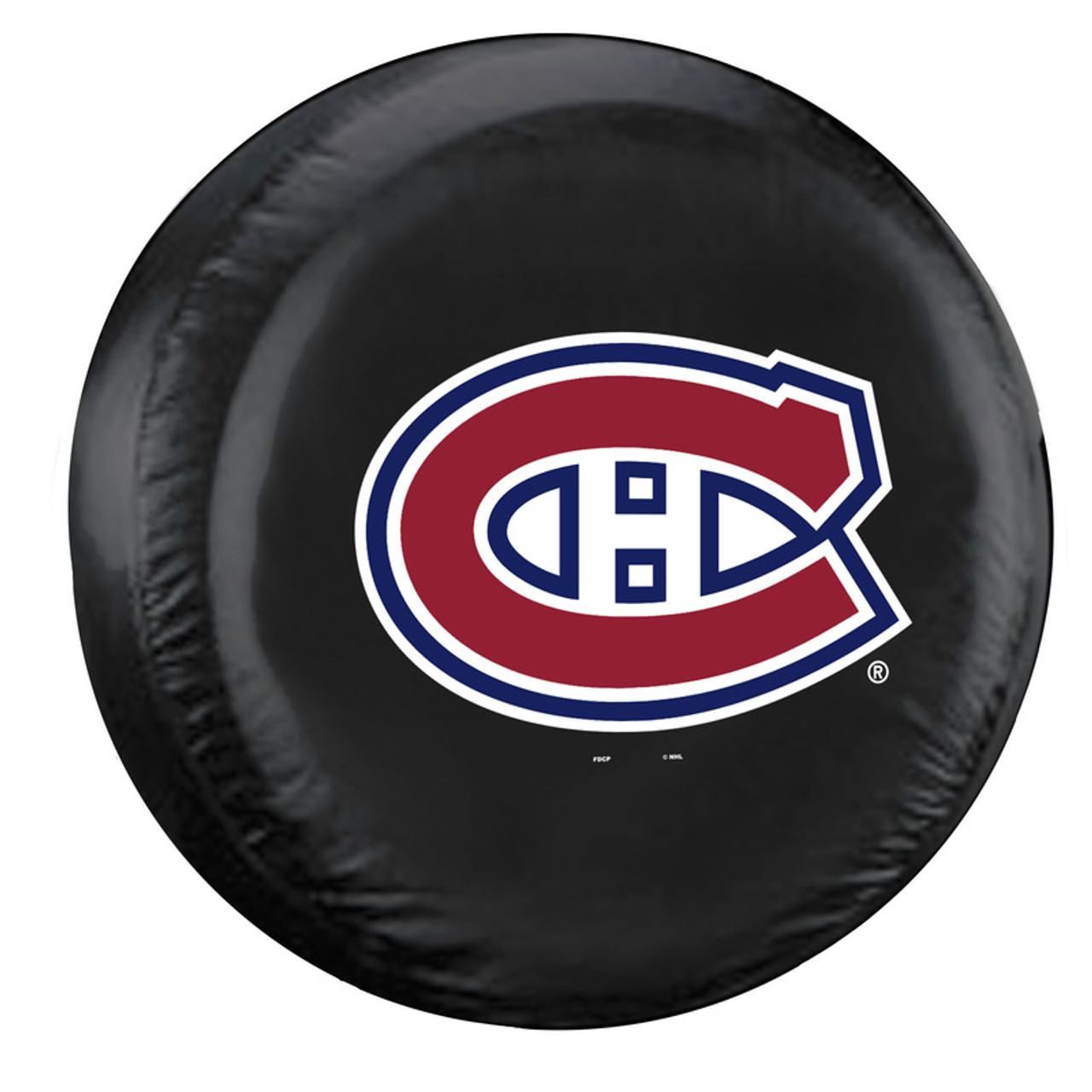 Fremont Die Montreal Canadiens Tire Cover Large Size Black CO
