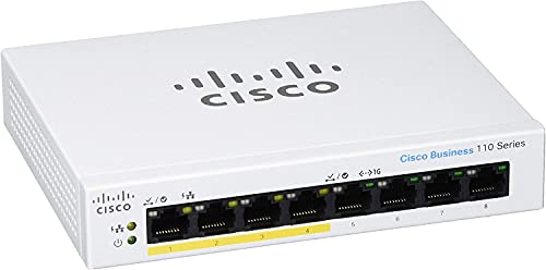 Cisco CBS110 Unmanaged 8-port GE