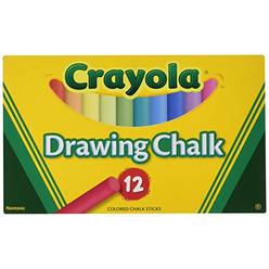 CRAYOLA COLORED DRAWING CHALK ASST