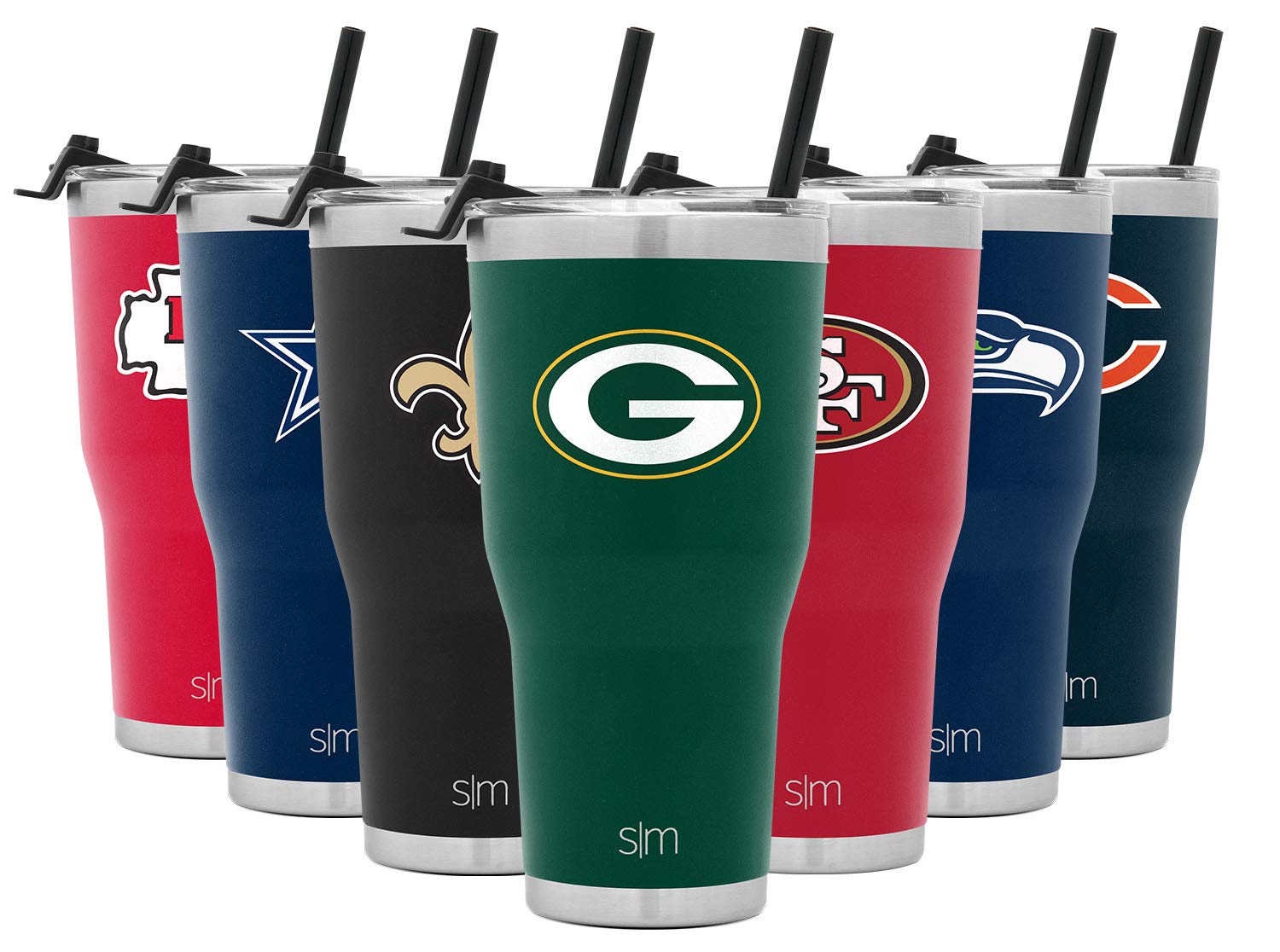 NFL Cruiser Insulated Tumbler with Flip Lid and Straw - 30oz Green Bay Packers
