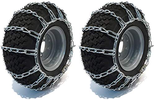 The Rop Shop  Pair Of 2 Link Tire Chainsa36X11X12Afor Snow Blowers, Lawn  Garden Tractors, Mowers  Riders, Utv, Atv, 4-Wheelers,