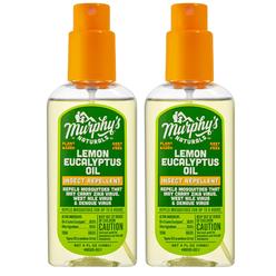 Murphy\'s Naturals Murphys Naturals Lemon Eucalyptus Oil Insect Repellent Spray Deet Free Plant Based, All Natural Ingredients Mosquito And Tick Re