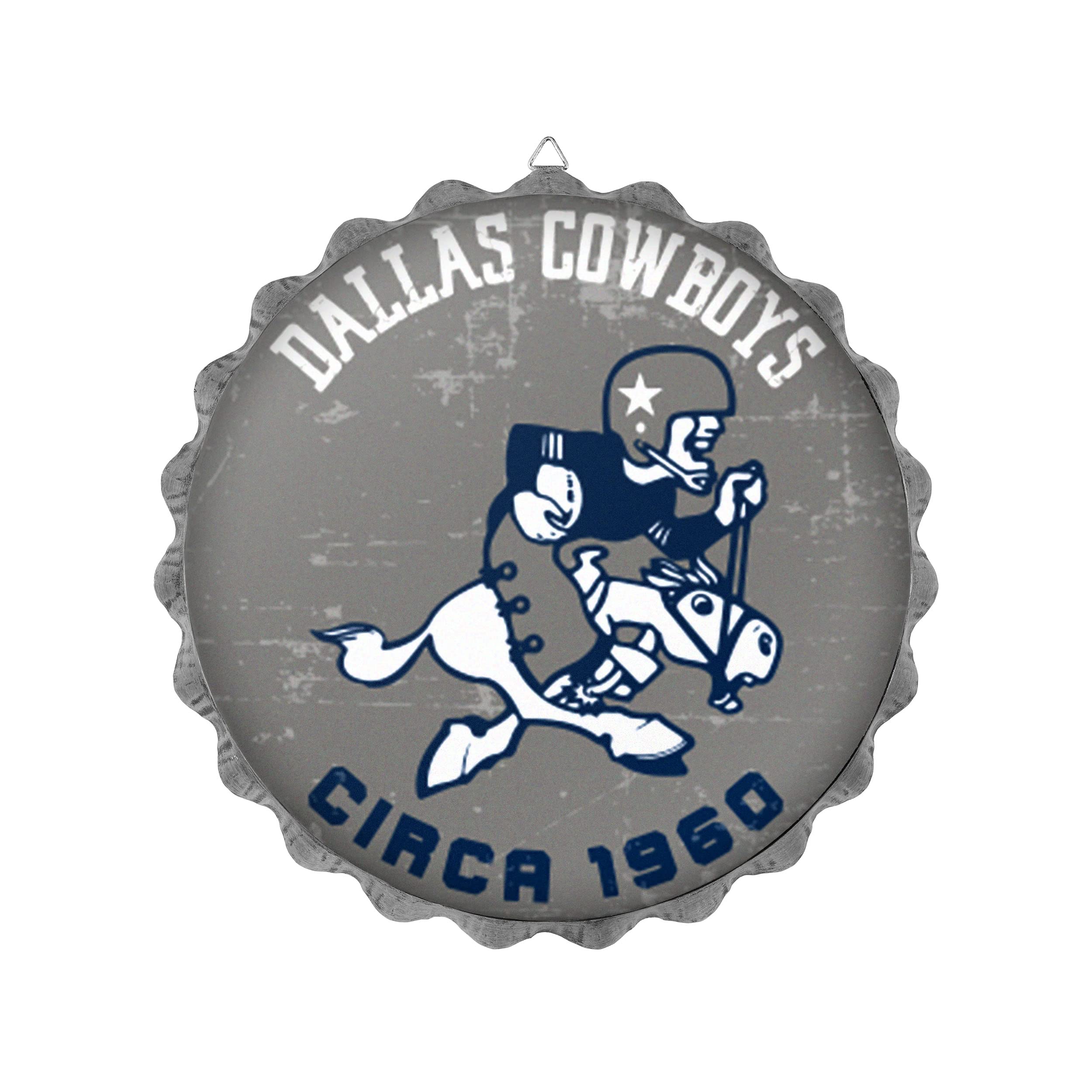 Foco Dallas Cowboys Nfl Retro Bottle Cap Wall Sign