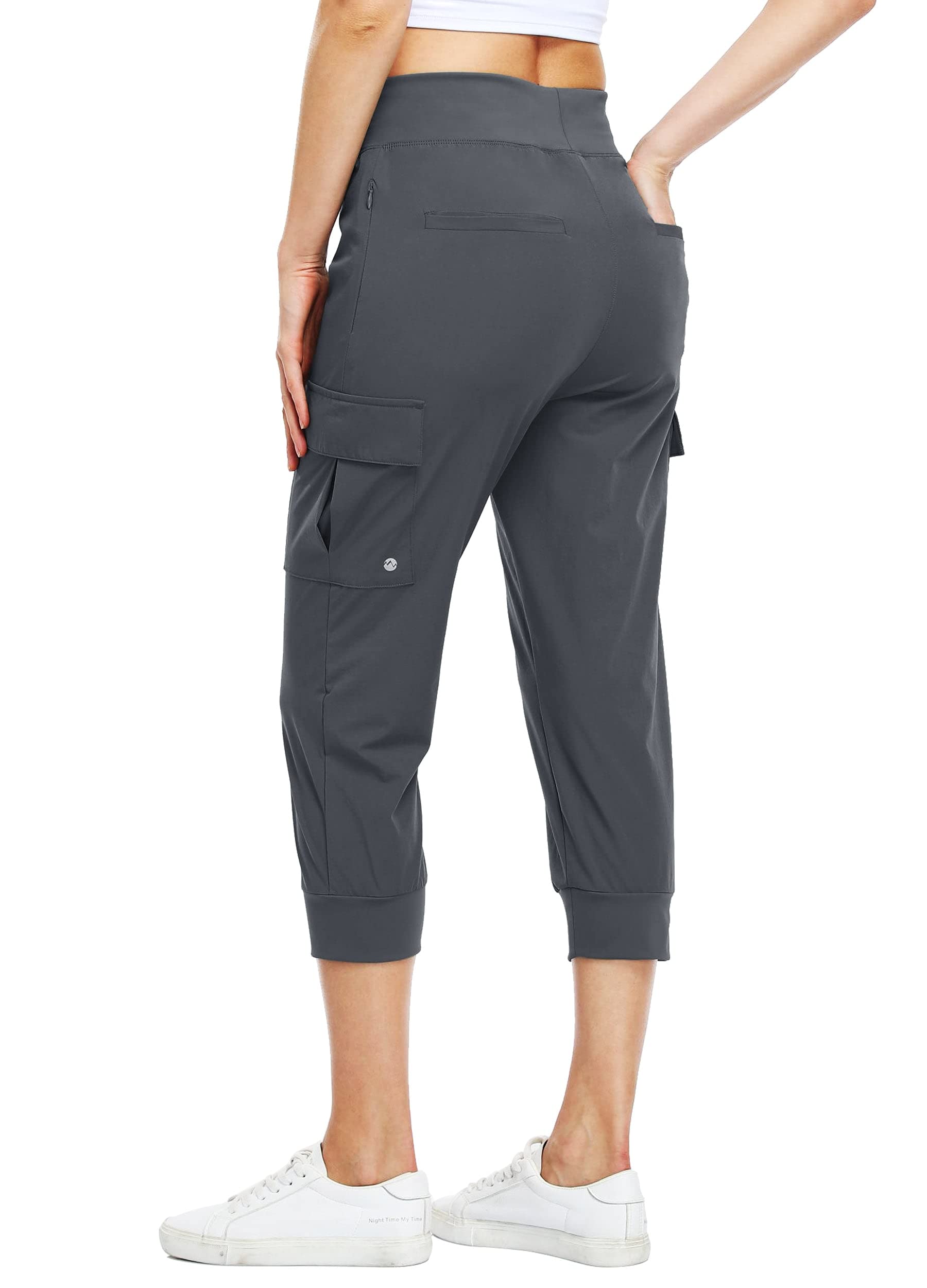 Willit Womens Capris Pants Quick Dry Lightweight Hiking Athletic