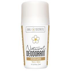 BALI SECRETS All Natural Deodorant for Women & Men. Organic & Vegan. Pure Ingredients. All Day Protection. 2.5 fl oz [Scent: San