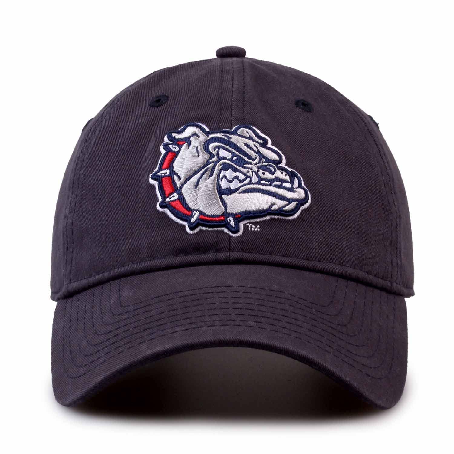 The Game Gonzaga Bulldogs Hat For Men And Women - Adjustable Relaxed Fit With Embroidered Logo (Gonzaga Bulldogs - Blue, Adult A