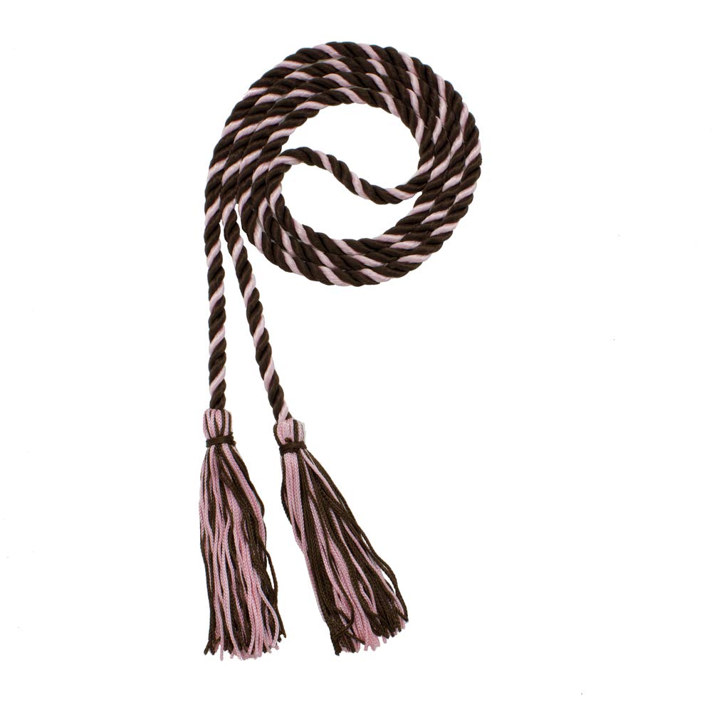 Tassel Depot Graduation Honor Cord Brownlt Pink Every School Color