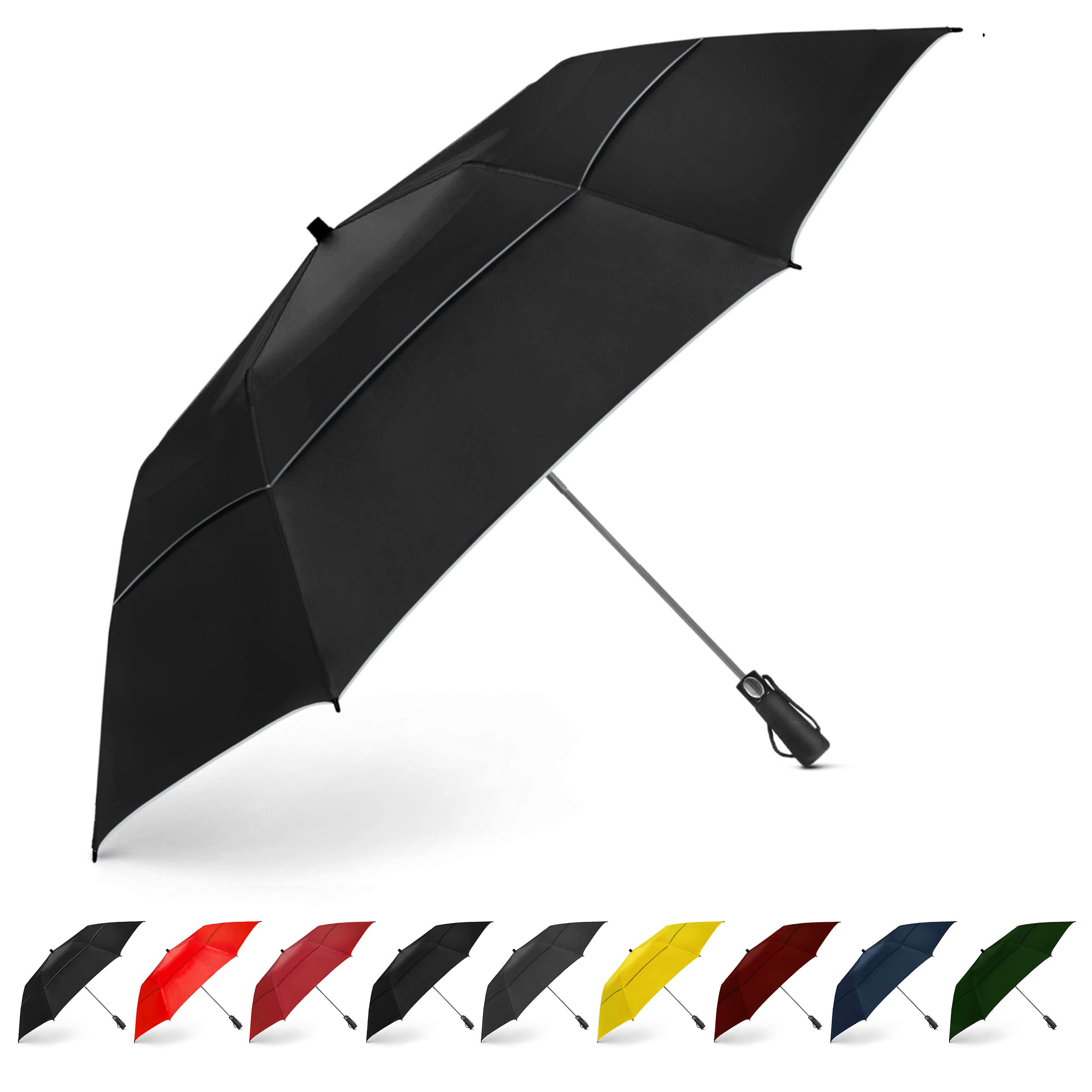 EEZ-Y Eez-Y Golf Umbrella - 58 Inch Windproof Rain Umbrellas