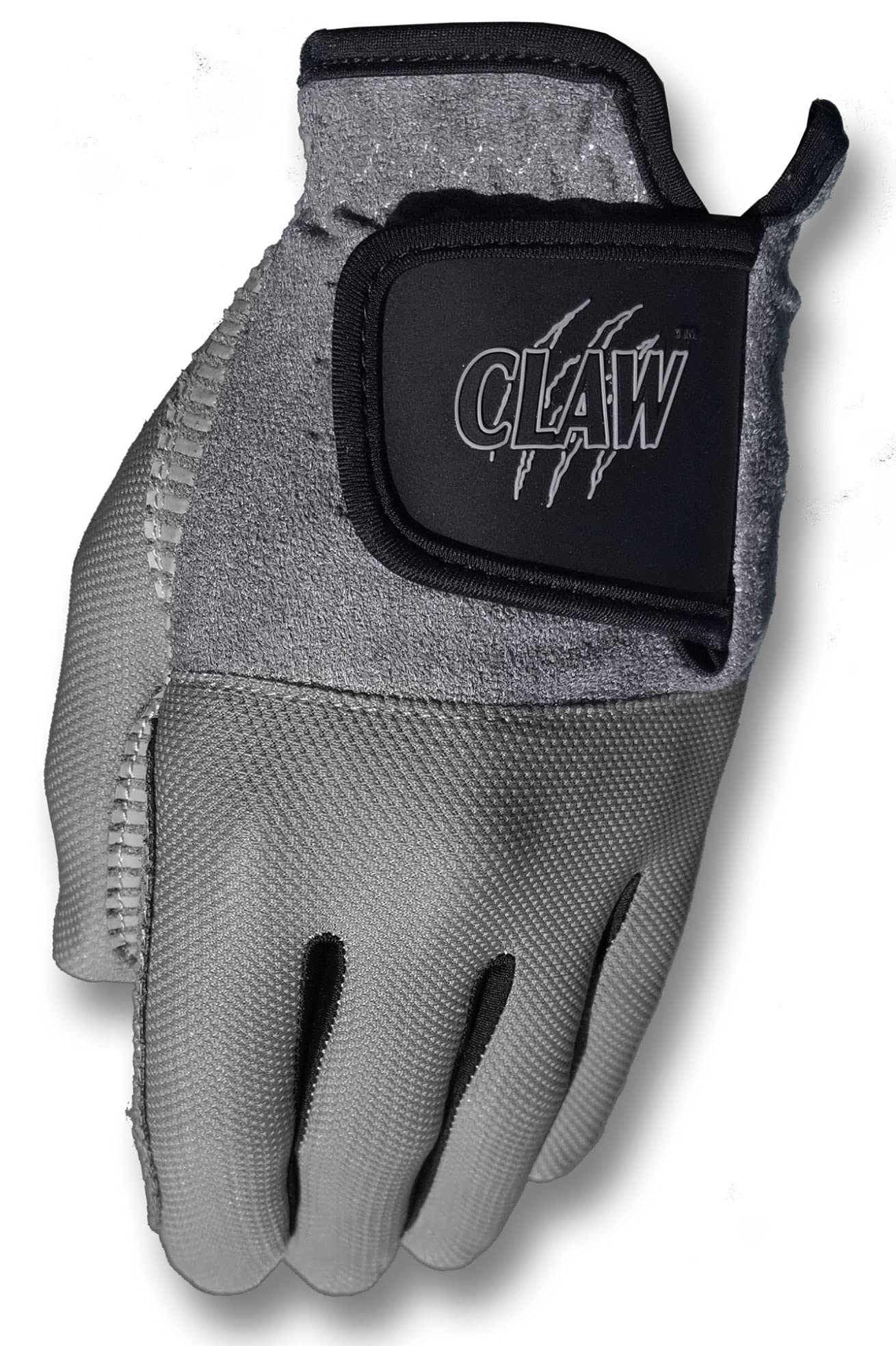 Caddydaddy Claw Pro Menas Golf Glove - Breathable, Long Lasting (Grey, Xx-Large, Worn On Left Hand)