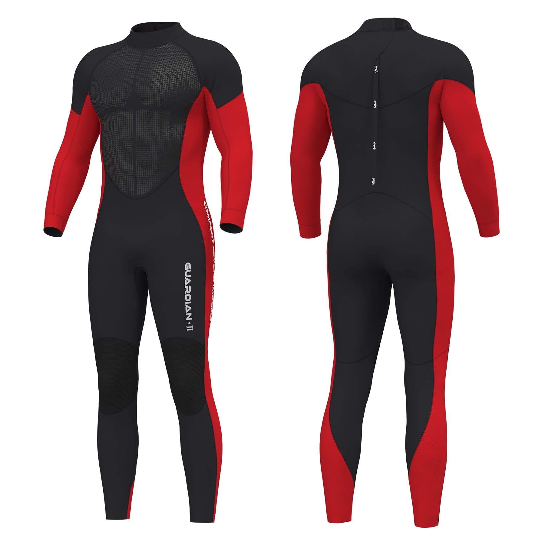 Hevto Wetsuits Men Women And Kids 3Mm Neoprene Full Scuba Diving Suits