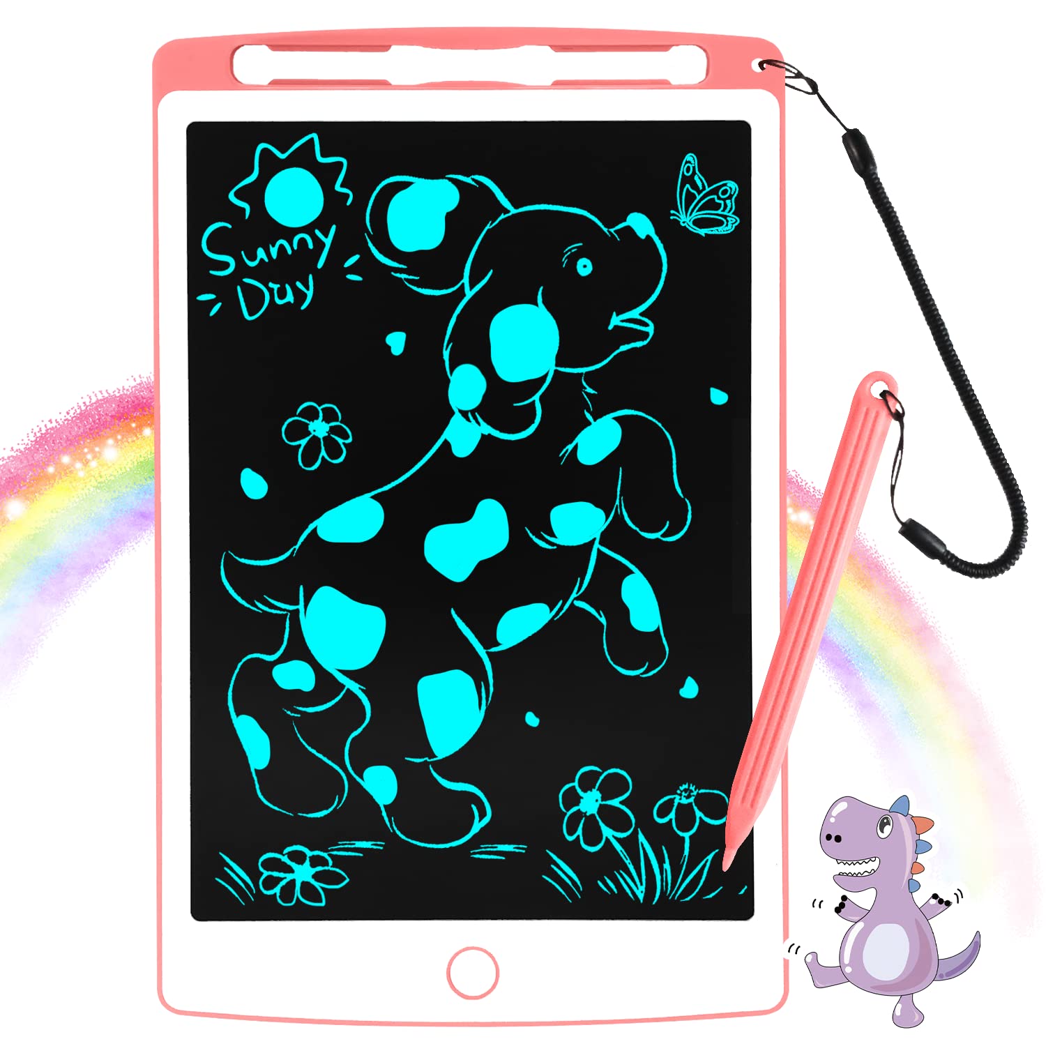 RichGV Toys Gifts , Lcd Writing Tablet For Kids, Toddler Toys For 3 4 5 6 7 Year Old, 85 Inch Doodle Board Erasable Drawing Tablet Writ
